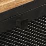 Sideboard 100x35x77 cm Solid Rough Mango Wood Image 3
