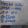 Mazda 626 New Water Pump. Image 2