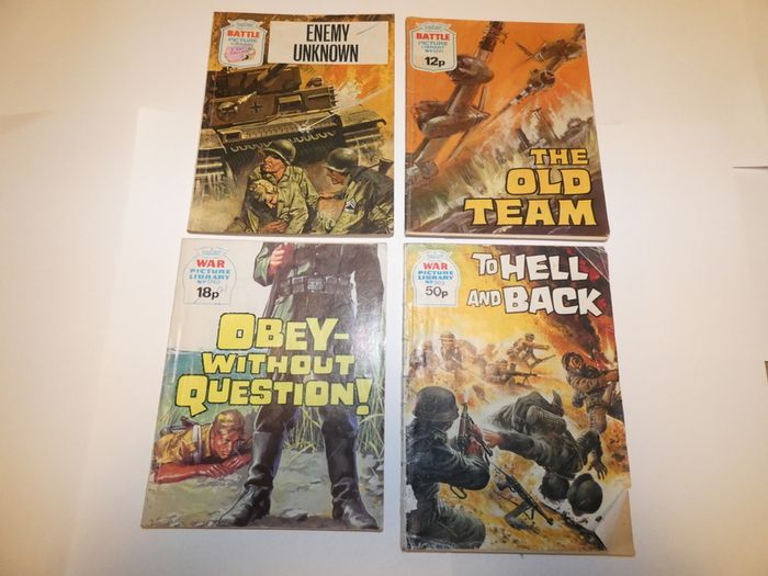 War Picture Library Comics 2 Euro Each Or 4 For 6 Euro See List
