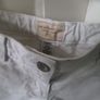 NEXT  cream girls jean shorts Image 2