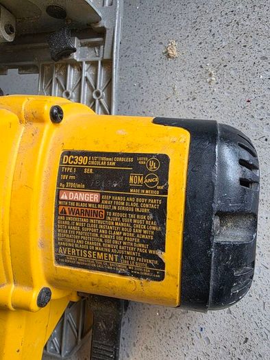 Dewalt 18v saw