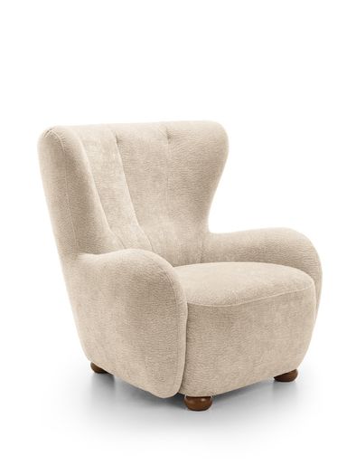 Tidepool Boucle Lounge Chair