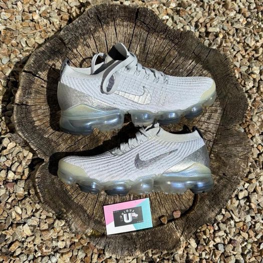 Nike Air Vapormax Flyknit 3 White Silver