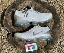 Nike Air Vapormax Flyknit 3 White Silver