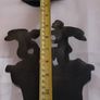 vintage brass/bronze holy water font Image 4
