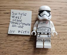 lego sw1056 first order treadspeeder driver, set 75250