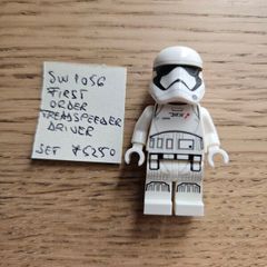lego sw1056 first order treadspeeder driver, set 75250