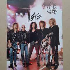 THUNDER band signed photograph rock metal
