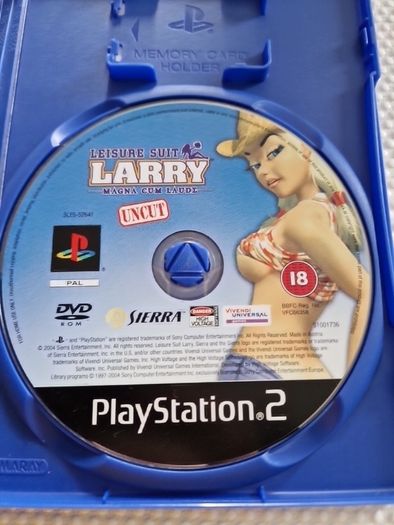 Leisure Suit Larry Magna Cum Laude UNCUT Edition PlayStation2 Ps2 Games Original