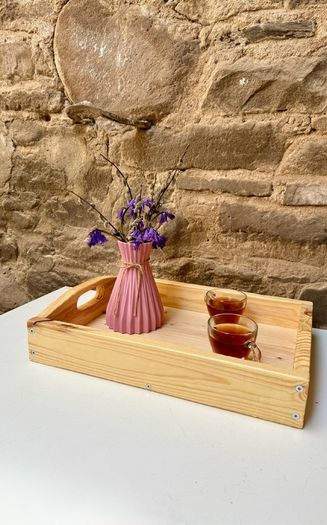 Handmade Solid Wood Serving Tray