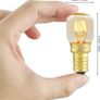 Salt Lamp Bulbs 15w E14 Pack of 4 for Oven 300 C, Fridge, Multipurpose Pygmy Appliance SES Incandescent dimmable Bulbs Image 2