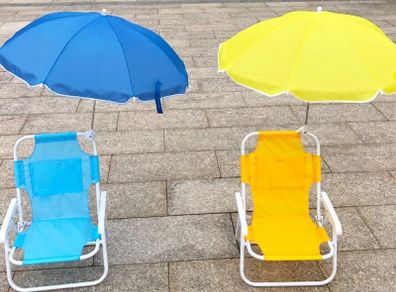 Kids chair with umbrella