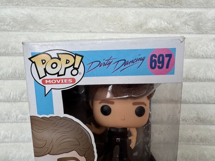 Funko Pop Movies Johnny From Dirty Dancing Collectible #697 new damaged box Please look at the pictures