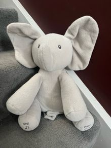Musical Baby Elephant Teddy