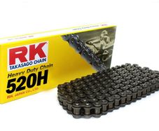 Rk 520h X 120links Heavy Duty Chain - Black