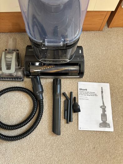 Shark corded upright vacuum with lift away snd anti hair wrap