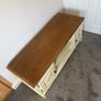 Cream & Oak TV Unit / Entertainment Cabinet Image 6