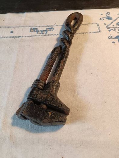 Vintage Hand Forged USSR Pipe Wrench