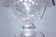 Waterford crystal 'bishop's hat'  rim compote