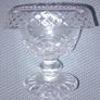 Waterford crystal 'bishop's hat'  rim compote Image 2