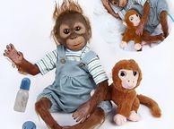 main image for ad Reborn Monkey Blue or Pink