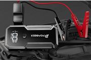 20000mAh 2500A Car Jump Starter 12V Dual USB Output LCD
