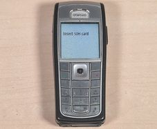 Vintage Nokia 6230i mobile phone