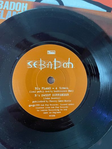 Sebadoh - Flame (7" Single)