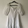 Bik Bok Giselle Off shoulder broderie anglaise dress size S Image 4