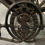 Vintage Singer Cast Iron Sewing Table with Jones 6400 Machine. Image 6