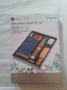 Watercolour Pencil Tin Set