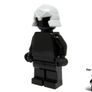 LEGO Castle Knights Dwarf Miner Minifigure Helmet Prototype Flat Gray Unreleased Colour Very Rare And Hard To Find Set 61848 Image 2