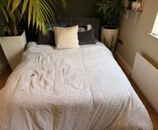double bed and matress