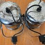 Pair of Vintage Industrial Chrome Spotlights Image 9