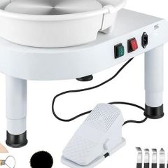 450W Electric Pottery Wheel 35cm Ceramic Clay Turntable