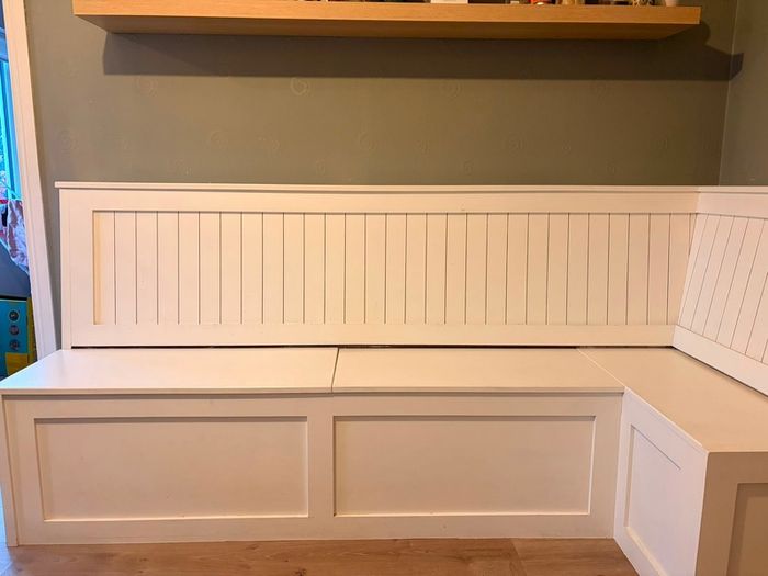 Corner Bench Seat with Storage
