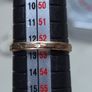 Vintage 14ct Gold Patterned Band Ring Size 52.5 Professionally Tested 1.14g Image 8