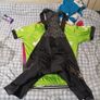 2 cycling shirts 1 is cube worth easily 50 euro and is brand new and pants with padding for on the saddle brand new never worn the second shirt is the official astana team training shirt also brand new  is the  would like to sell all together for a good p Image 8