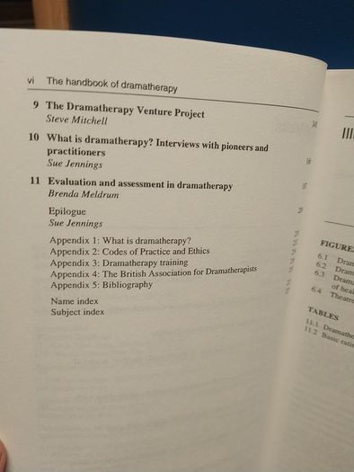 Handbook of Dramatherapy