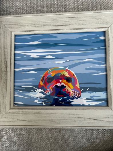 Original Limited Edition Graphic Print "Seal"