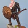 Kratos 14.5in Custom Statue Premium Hand Painted Collector Quality Image 2