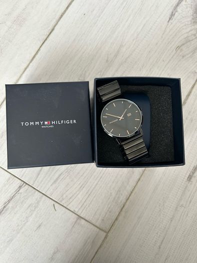 Black Tommy Hilfiger Watch