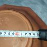Vintage Terra Cotta Pedestal bowl Image 8