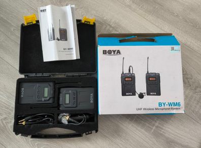 Boya BY-WM6 Wireless microphone system