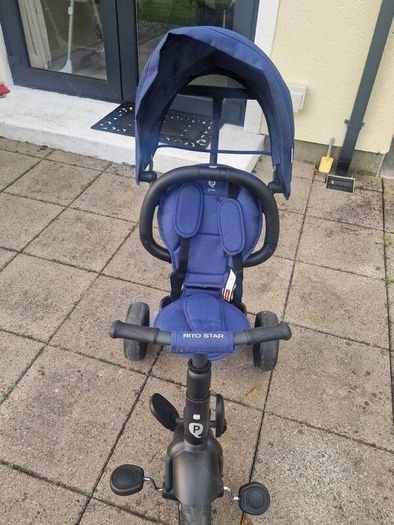 Q play folding trike navy