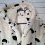 Coat faux fur zipper hoodie Image 4