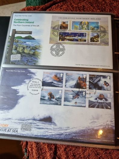 Mint UK FDC album