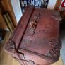 Vintage leather trunk Image 7