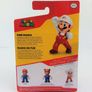 BRAND NEW Super Mario Fire Mario Fist Bump 2.5 inch Action Figure Image 2