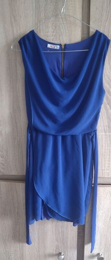 Wal g dress cobalt label size S